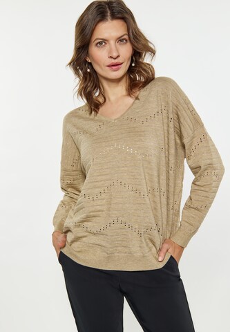 usha BLACK LABEL - Jersey en beige: frente