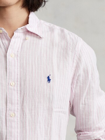 Polo Ralph Lauren Средняя посадка Рубашка в Ярко-розовый