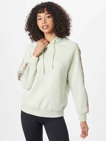 GUESS Sweatshirt 'Britney' in Groen: voorkant