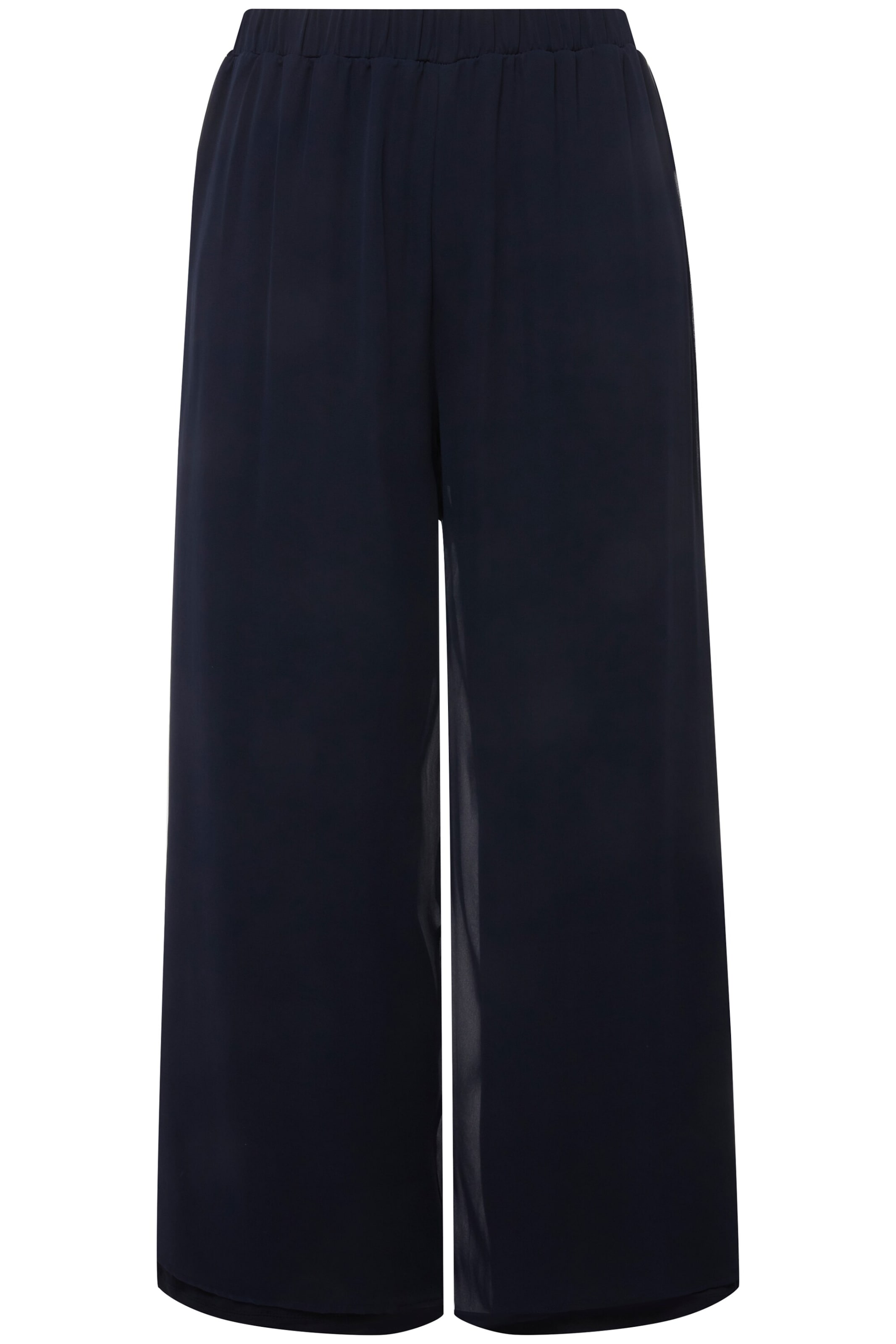 Ulla Popken Broek in Blauw: voorkant