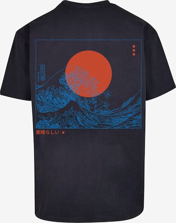 F4NT4STIC Shirt in Blue: front