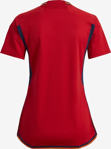 raudona ADIDAS PERFORMANCE Sportiniai marškinėliai 'Spain 22 Home'