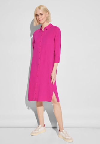 STREET ONE Shirt Dress in Pink