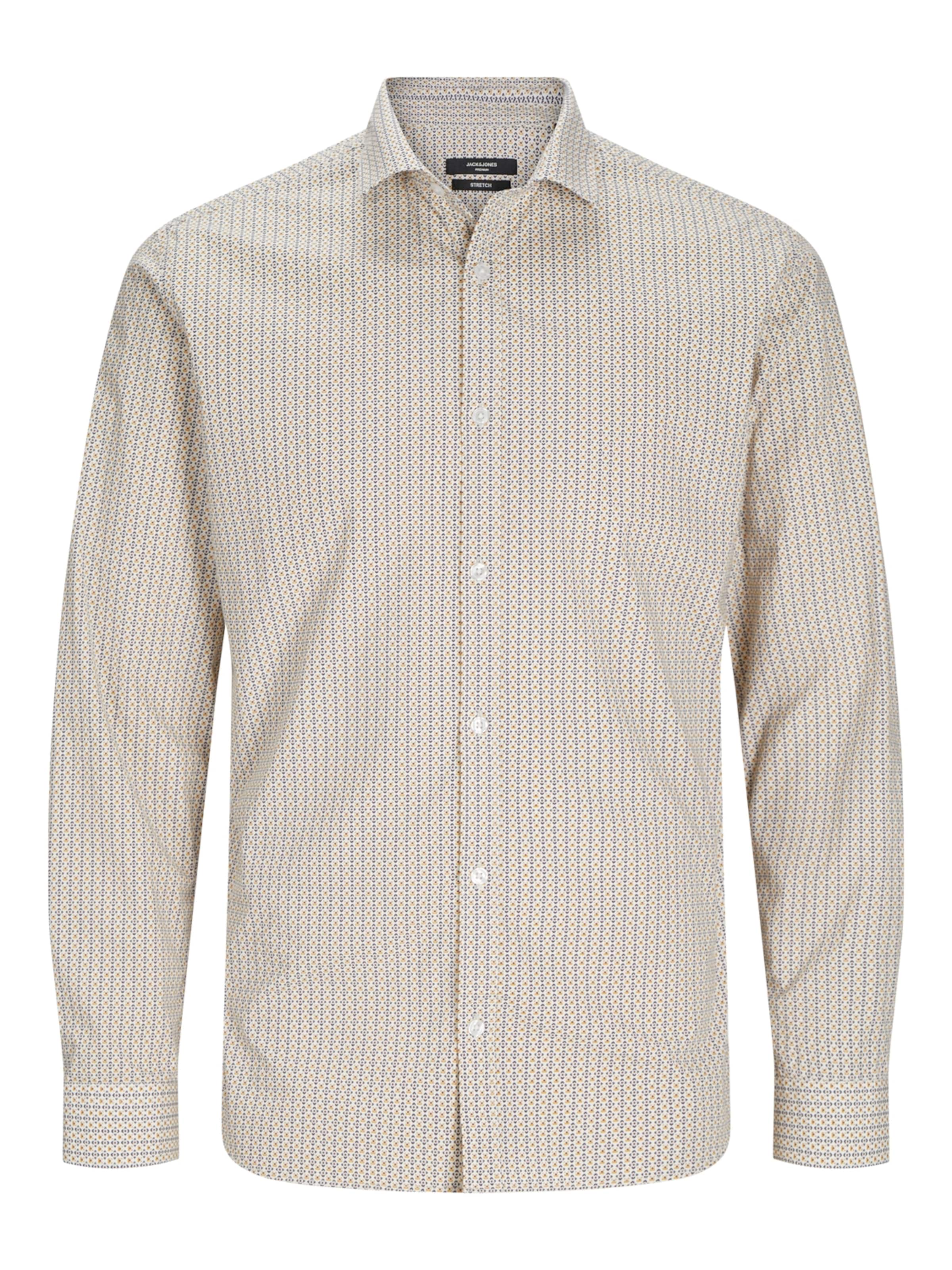 JACK & JONES Slim fit Srajca 'JPRBlackpool' | rumena barva: sprednja stran