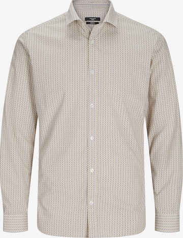 JACK & JONES Overhemd 'JPRBlackpool' in Geel: voorkant
