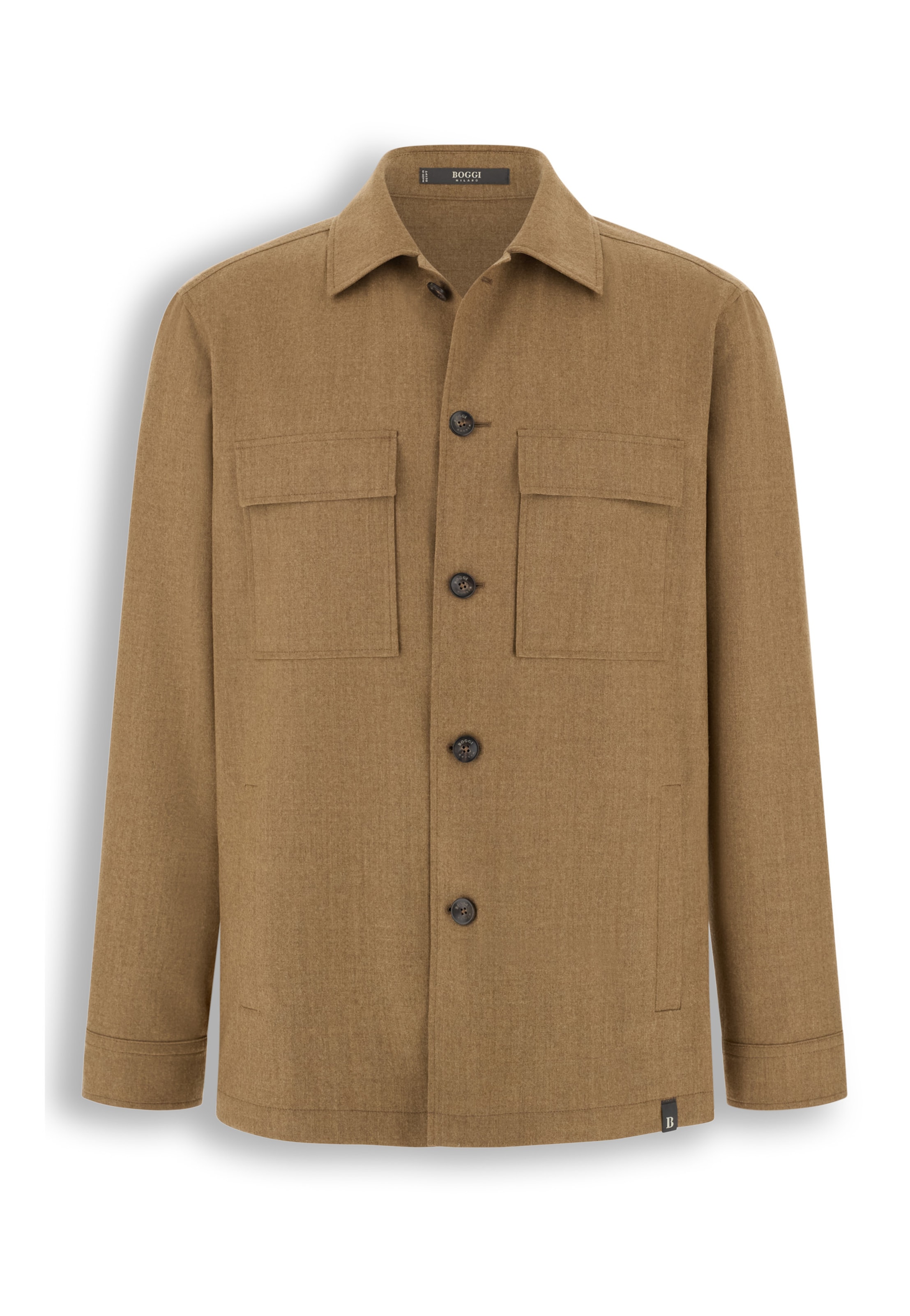 Giacca business da completo di Boggi Milano in beige: frontale