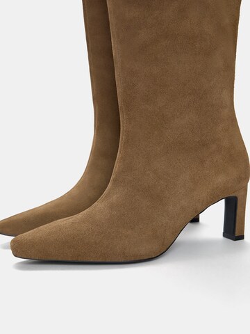 Bottes Pull&Bear en beige