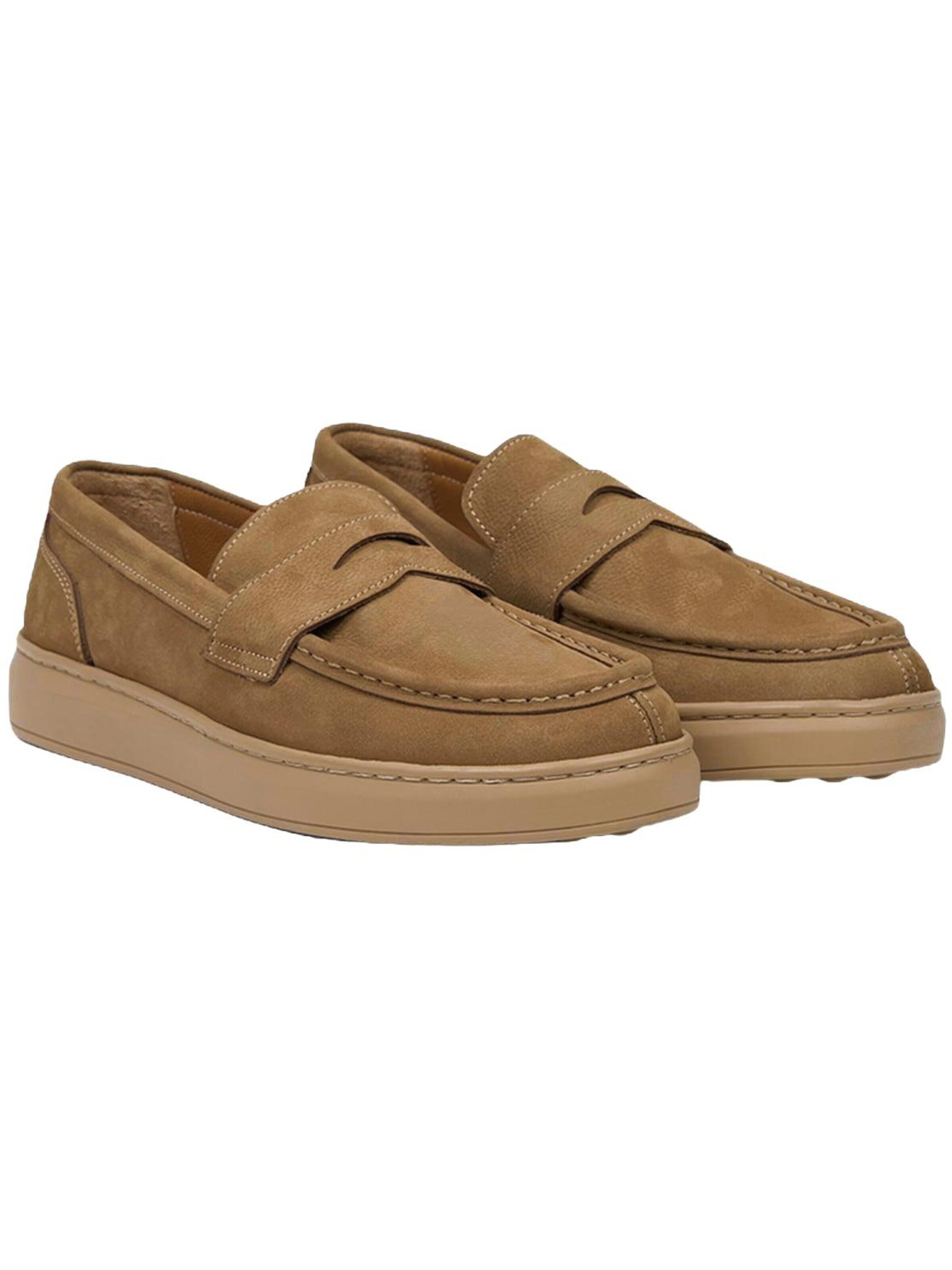 Desa Classic Flats 'Slipper' in Brown