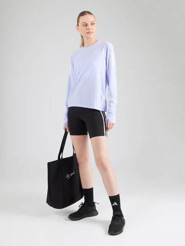 ADIDAS PERFORMANCE Funktionsshirt 'Own The Run' in Lila