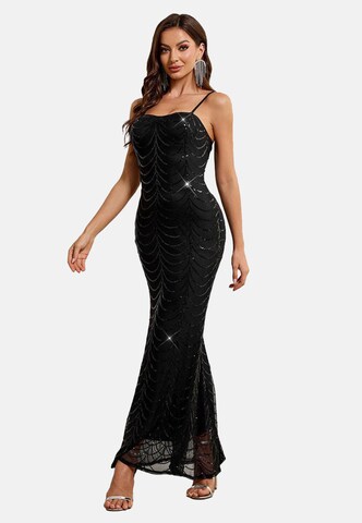 Moda Minx Abendkleid 'Kaz' in Schwarz