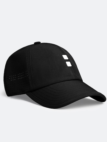 Cappello da baseball sportivo 'Play' di nordicdots in nero: frontale