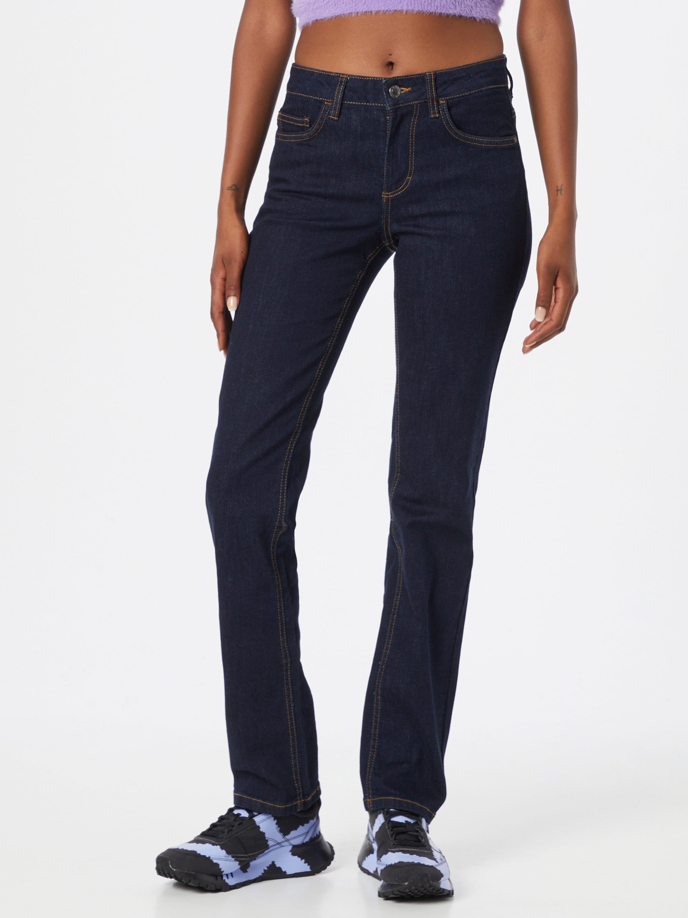 Frauen Jeans TOM TAILOR Jeans 'Alexa' in Dunkelblau - RM74357
