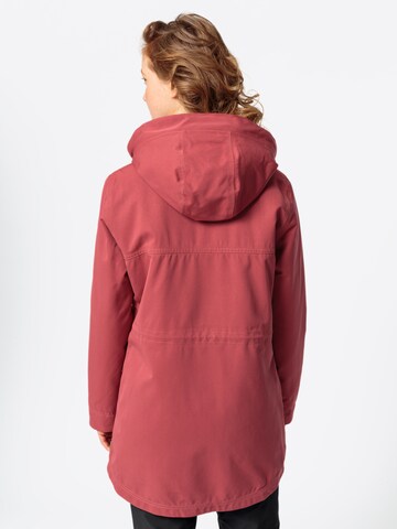 VAUDE Functionele jas 'Manukau II' in Rood