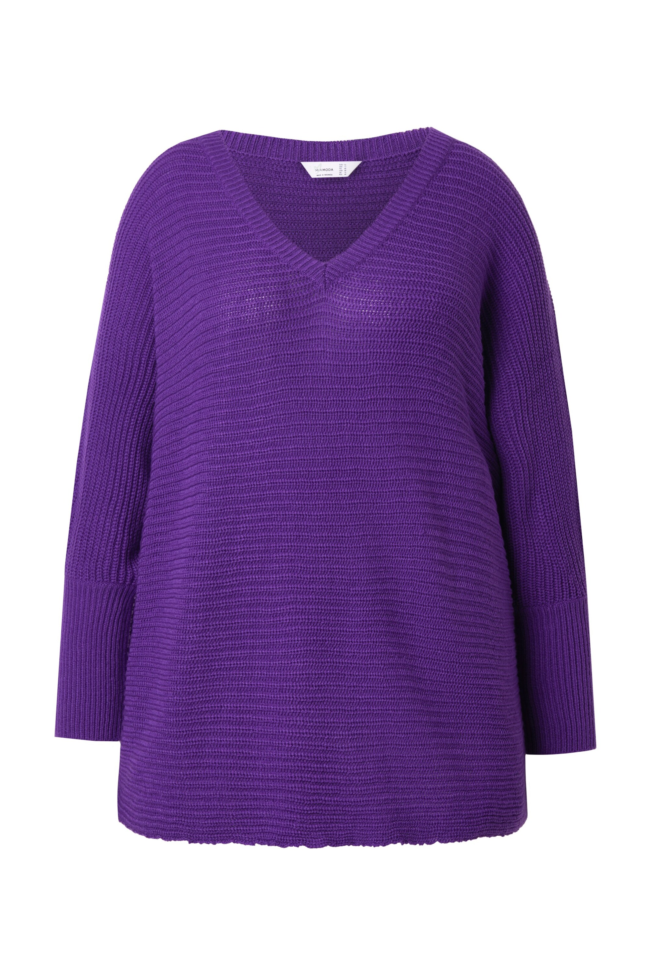 MIAMODA Pullover in Lila: Vorderseite