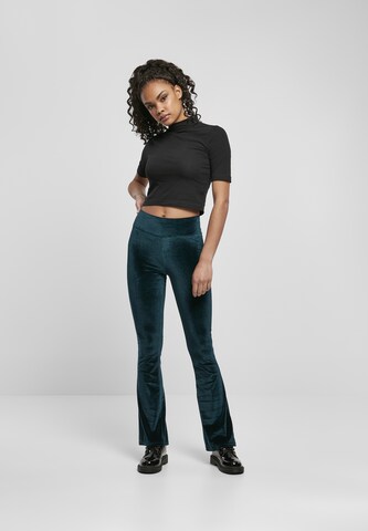 Urban Classics Bootcut Leggings i grønn