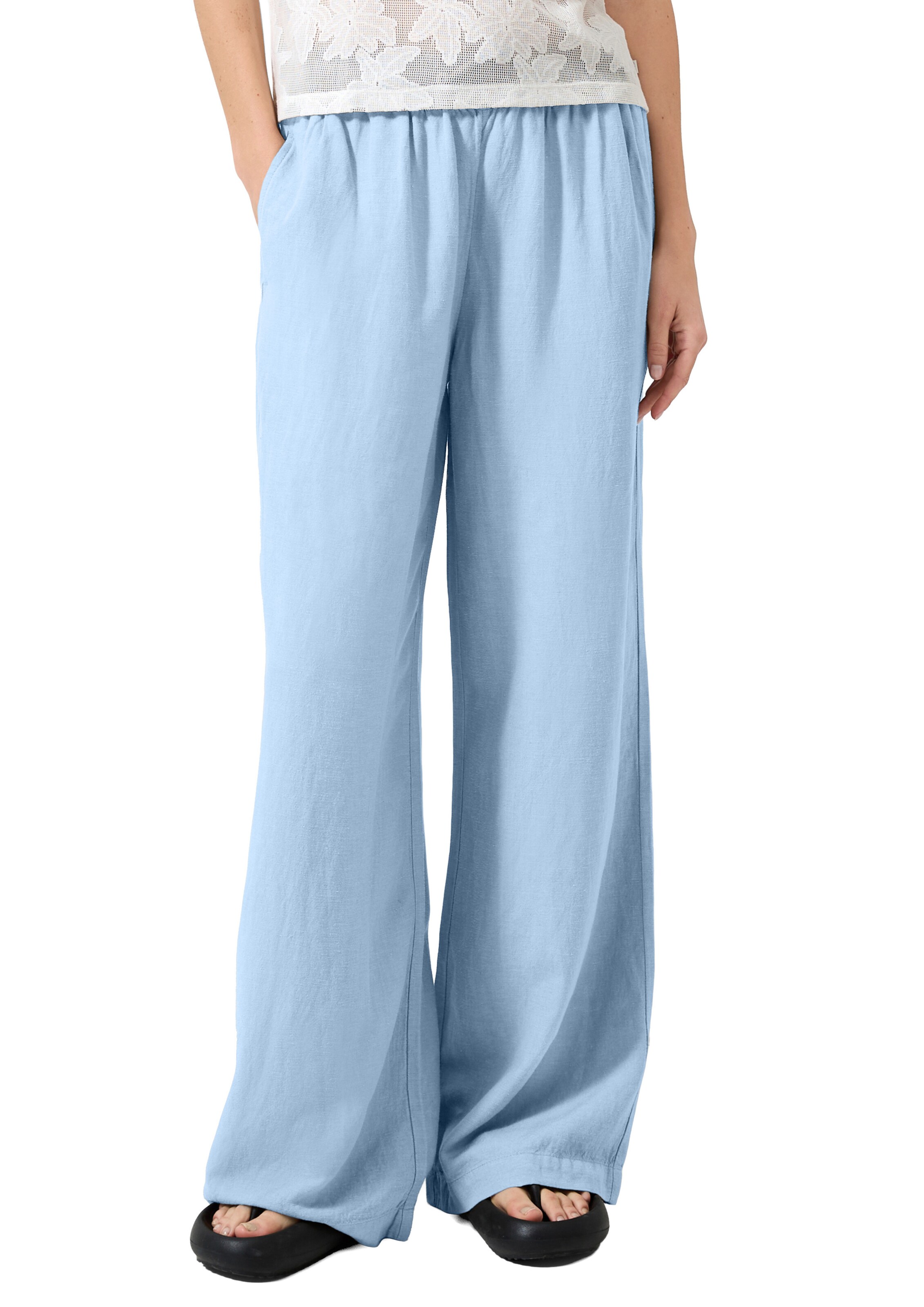 Regular Pantalon QS en bleu
