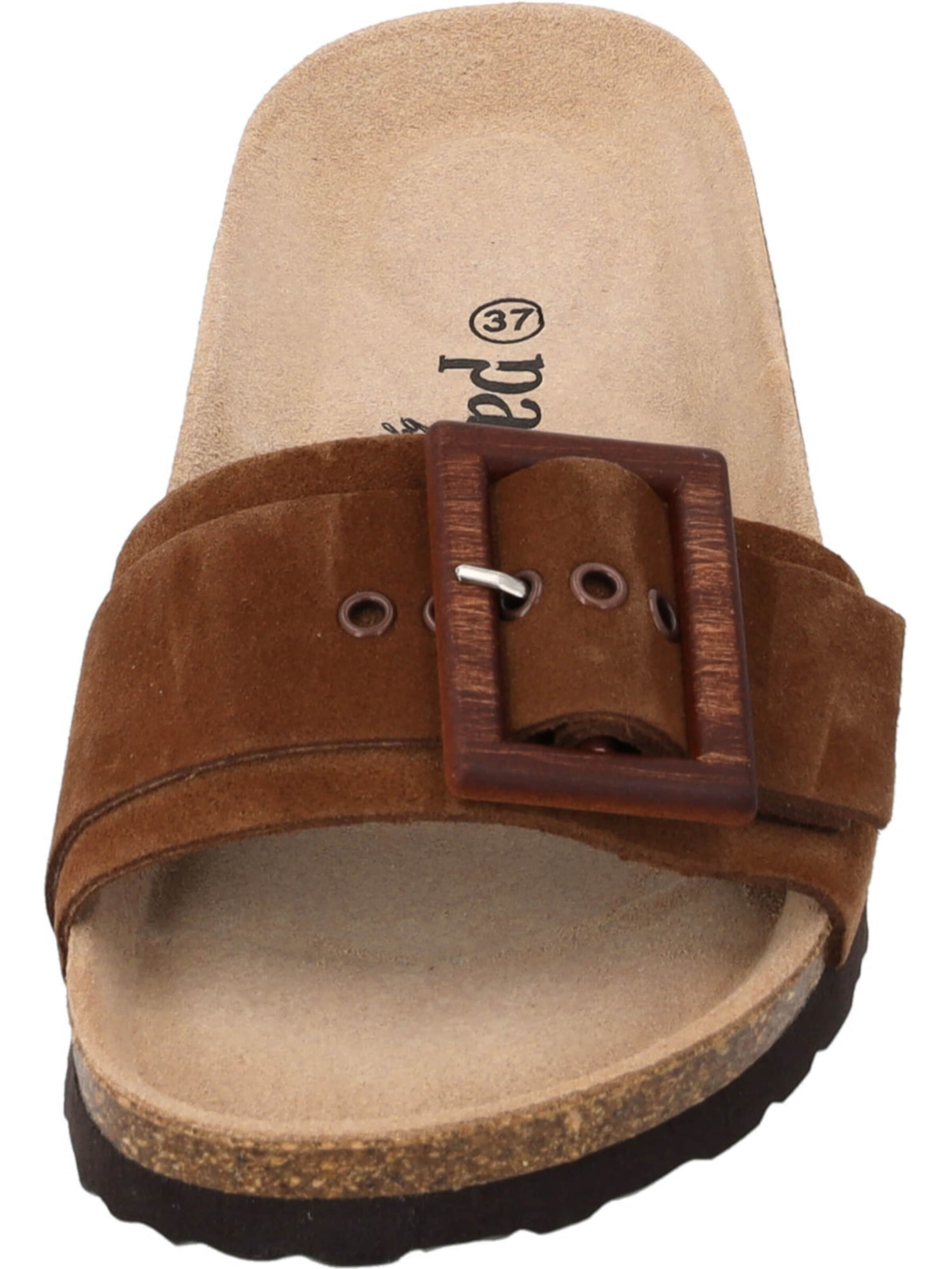 Mule 'Malta Wood' Palado by Sila Sahin en marron