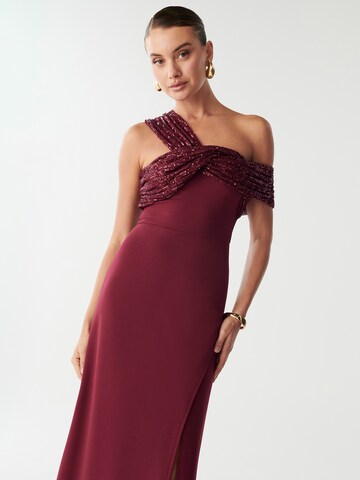 BWLDR Abendkleid 'Trisha' in Rot