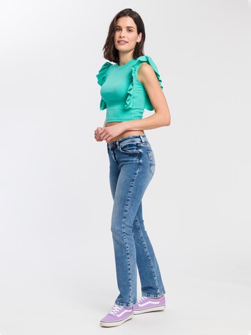 CROSS JEANS Regular Jeans ' Lauren ' in Blau