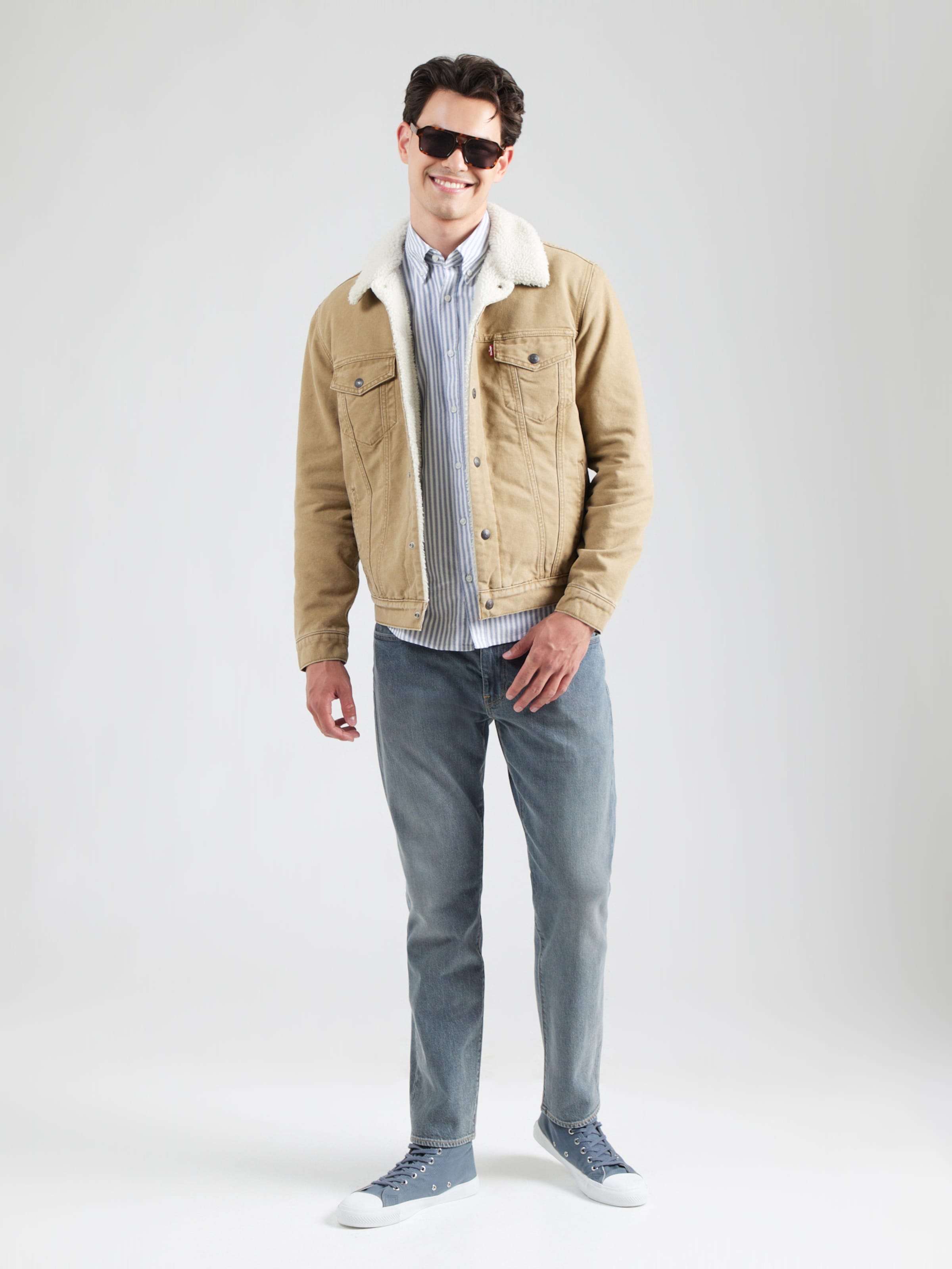 LEVI'S ® Kurtka przejściowa 'Type III Sherpa Trucker Jacket' w