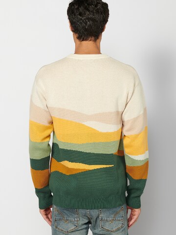 KOROSHI Sweater 'Punto' in Beige