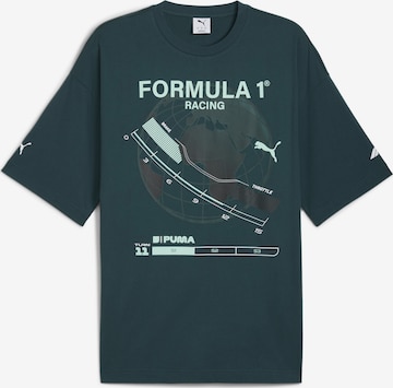 PUMA Functioneel shirt 'F1' in Groen: voorkant