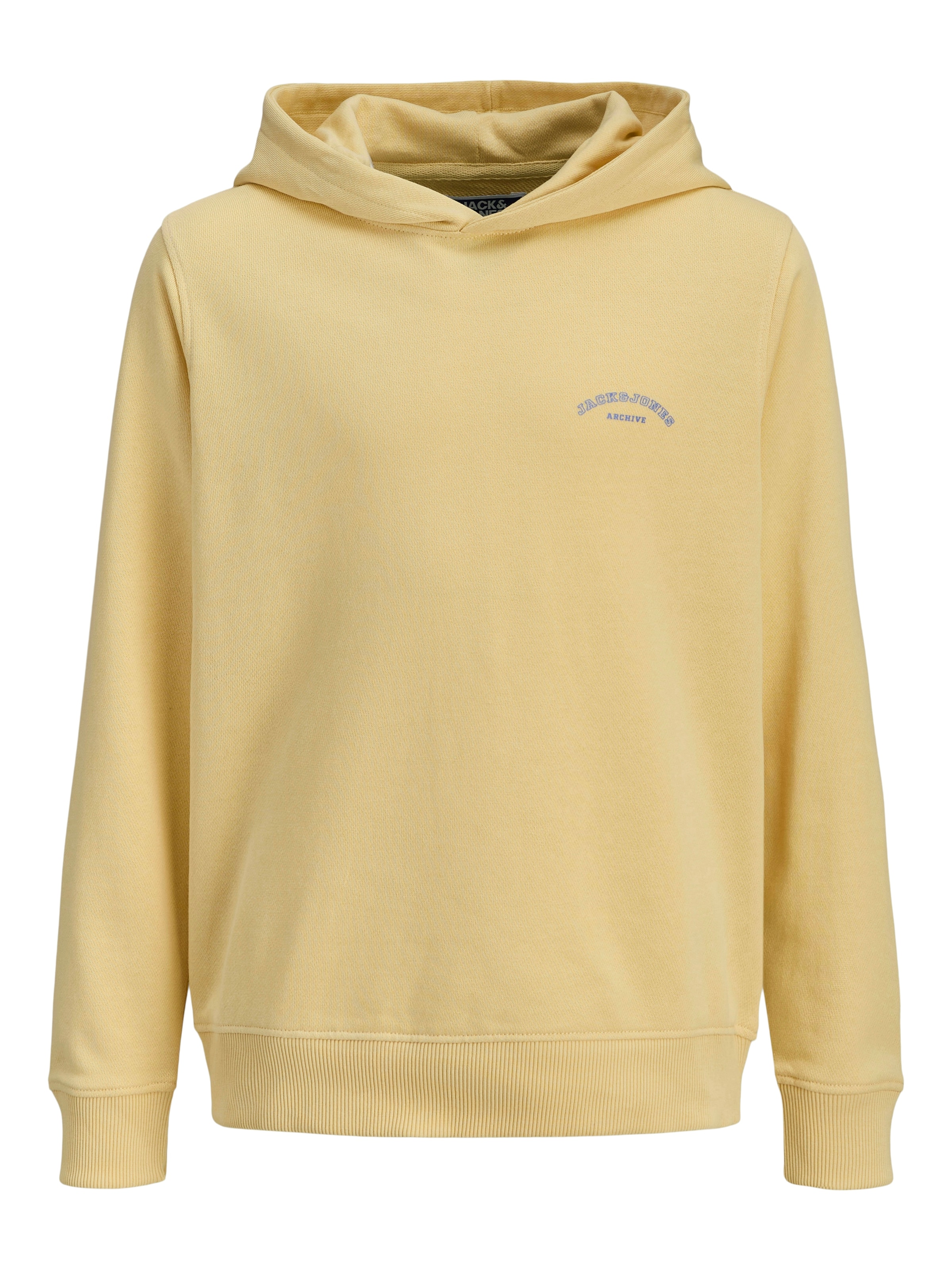 Jack & Jones Junior Sweatshirt in Yellow: front