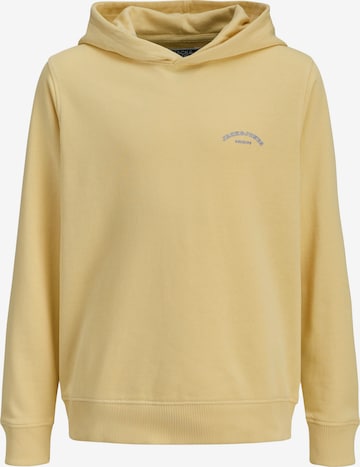 Jack & Jones Junior Sweatshirt in Yellow: front