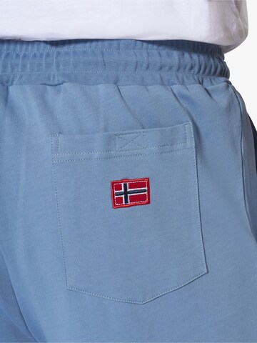 Jan Vanderstorm Loose fit Workout Pants ' Vegar ' in Blue