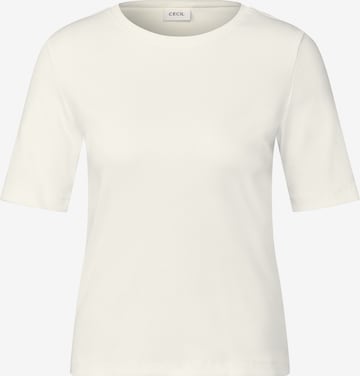 CECIL T-Shirt in Weiß: Vorderseite