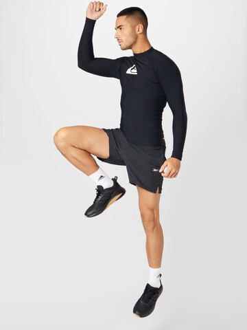 QUIKSILVER Funkční tričko 'HEATER' – černá