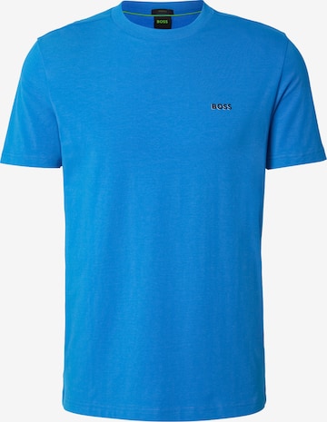 BOSS T-Shirt in Blau: Vorderseite