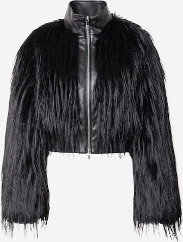 melns BOSS Starpsezonu jaka 'Cecool': no priekšpuses