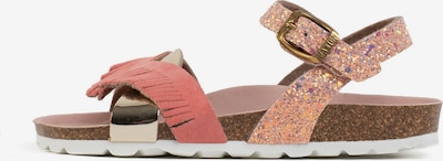 Sandalai 'Franny' iš Bayton, spalva – smėlio spalva / Auksas / rožinė, Prekių apžvalga