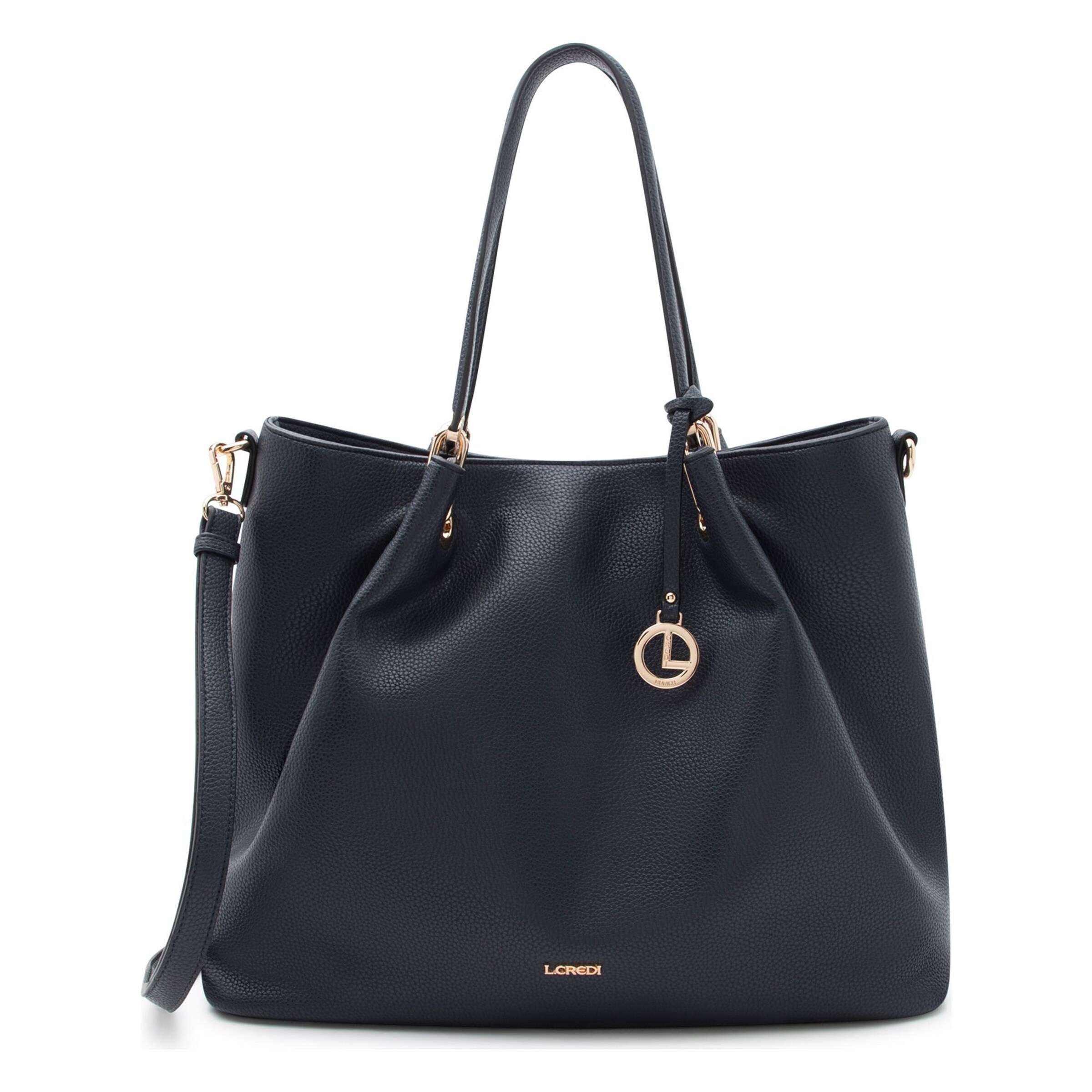L.CREDI Shoulder bag in Blue: front