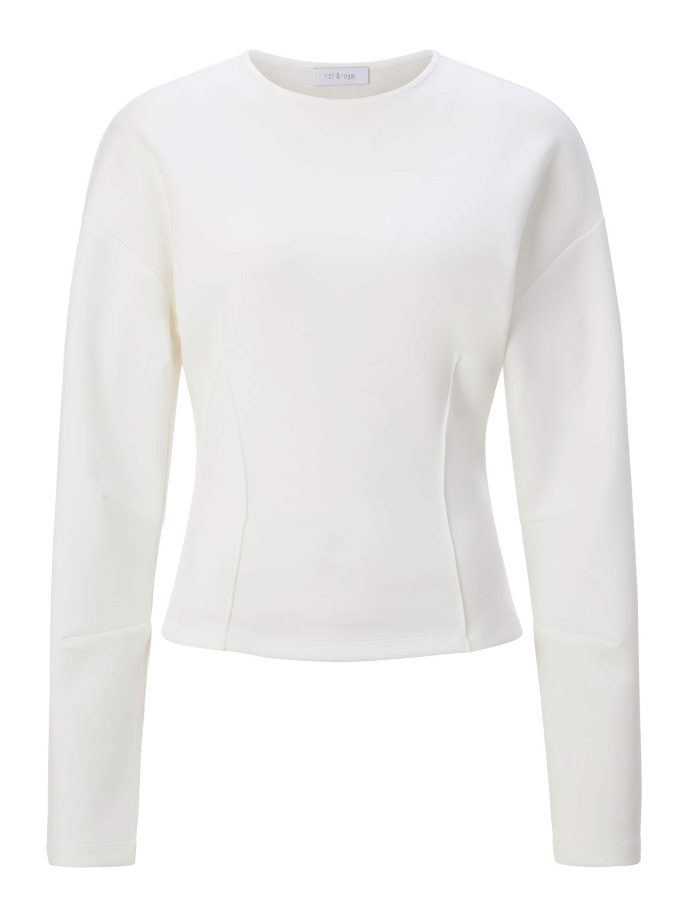 Rich & Royal Majica | bela barva: sprednja stran
