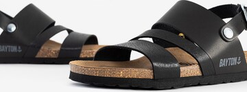 Bayton Strap Sandals 'Vitoria' in Black