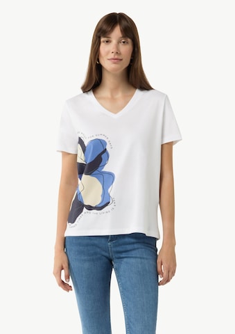 comma casual identity T-Shirt in Weiß: Vorderseite