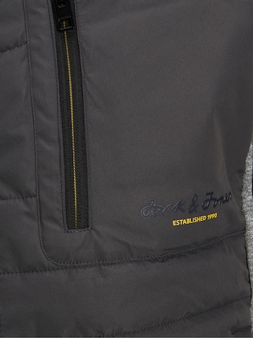 JACK & JONES Prehodna jakna 'Berg' | siva barva