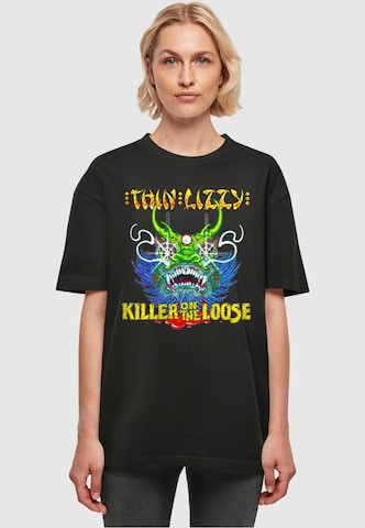Merchcode Shirt 'Thin Lizzy - Killer Cover' in Zwart: voorkant