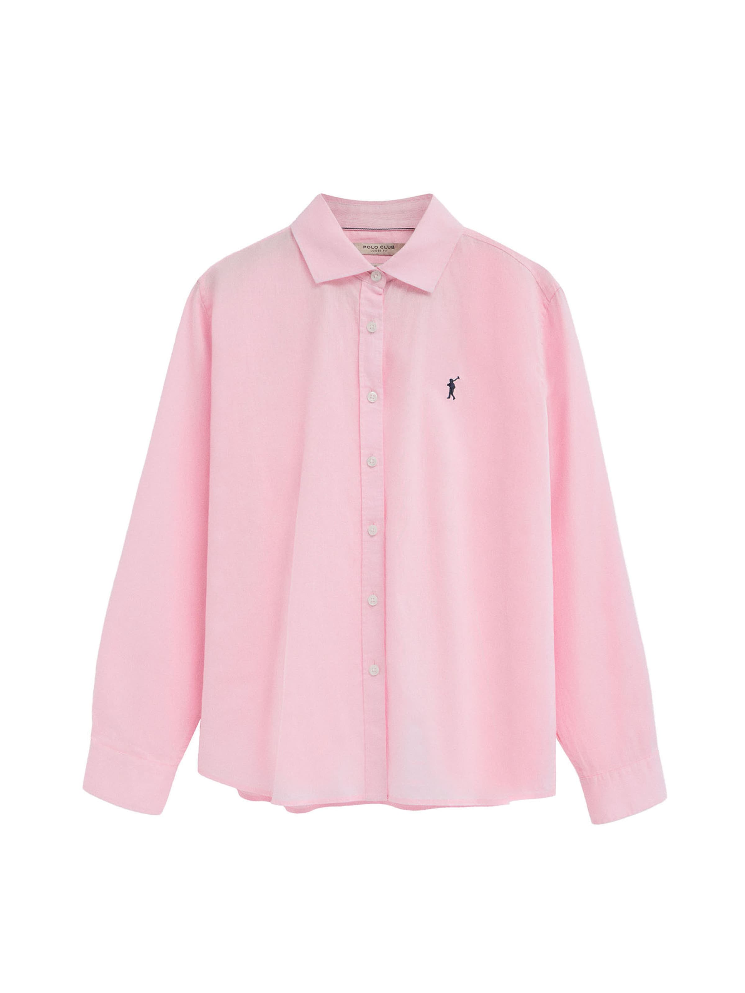 Polo Club Blouse 'Rigby Go' in Pink: front