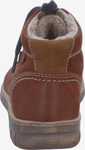 JOSEF SEIBEL Lace-Up Ankle Boots 'STEFFI 53' in Brown