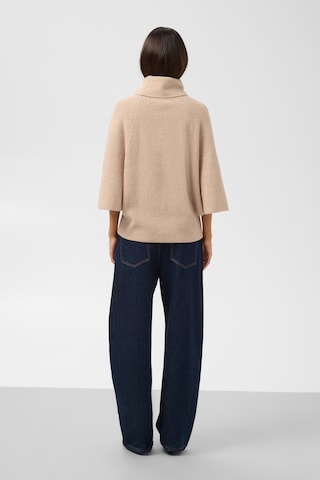 SOAKED IN LUXURY - Pullover 'Bean' em bege