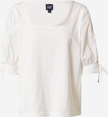 GAP Shirt in Wit: voorkant