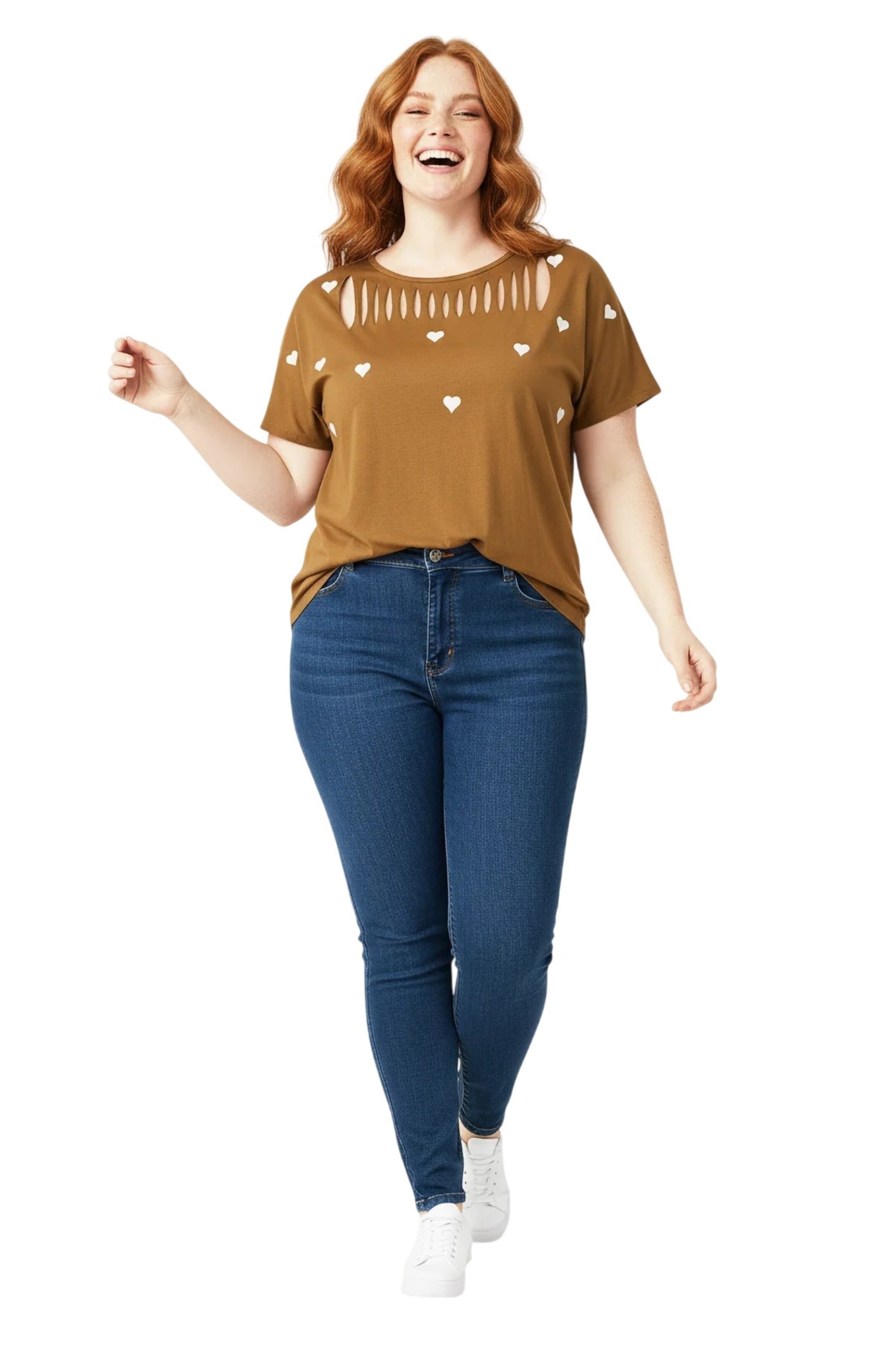Shape Of You Shirt in Brown