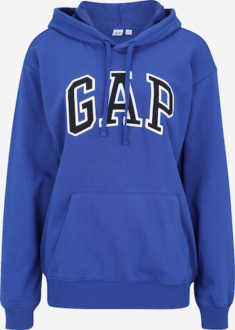Gap Tall Свитшот 'HERITAGE' в Синий: спереди