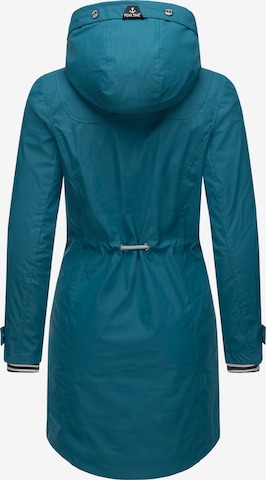 Peak Time Raincoat in Blue