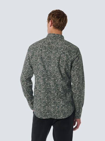 No Excess Regular Fit Hemd in Grün