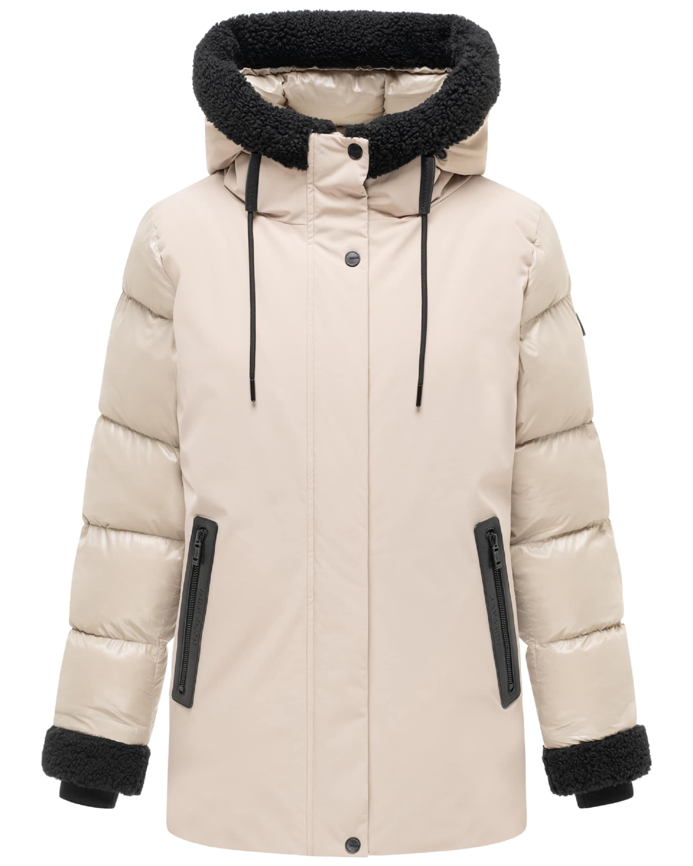 Giacca funzionale 'Herzschmelz 14' di NAVAHOO in beige: frontale