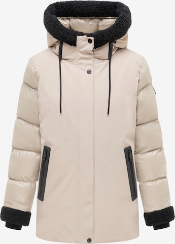 Giacca funzionale 'Herzschmelz 14' di NAVAHOO in beige: frontale